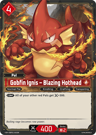 Gobfin Ignis – Blazing Hothead card art