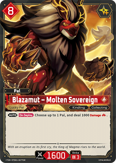 Blazamut – Molten Sovereign card art