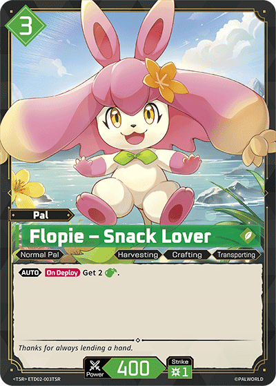 Flopie – Snack Lover card art