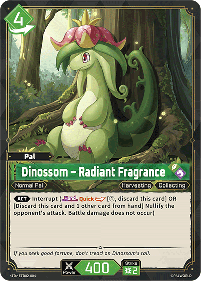 Dinossom – Radiant Fragrance card art