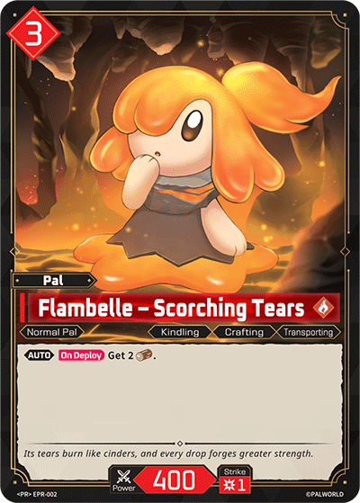 Flambelle – Scorching Tears card art