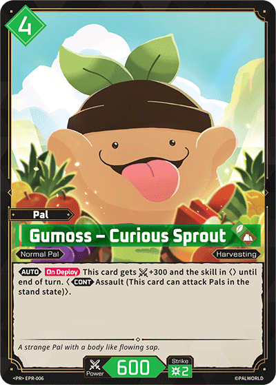 Gumoss – Curious Sprout card art